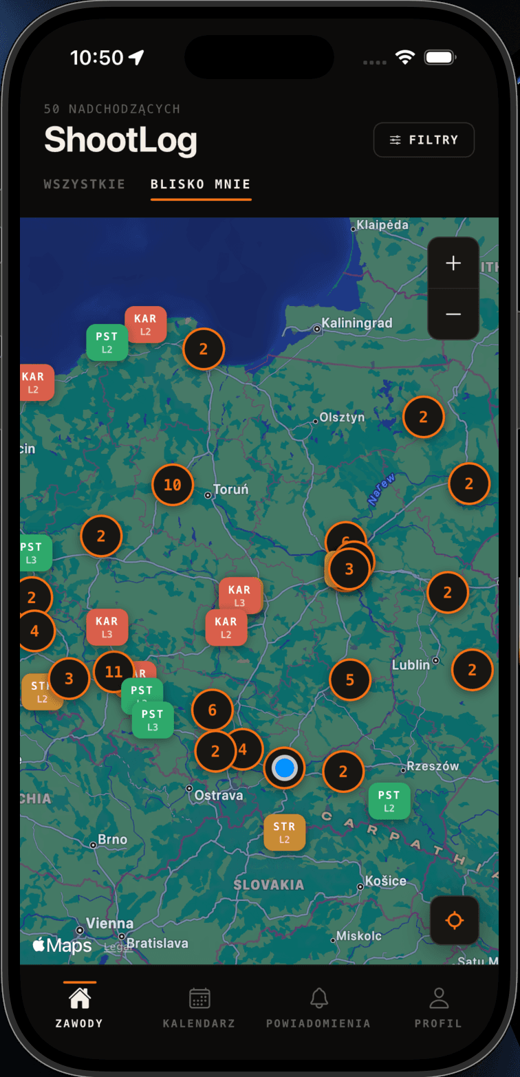 ShootLog screenshot 2
